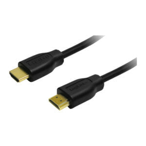 LogiLink CH0076 - 0.2 m - HDMI Type A (Standard) - HDMI Type A (Standard) - 8.16 Gbit/s - Black