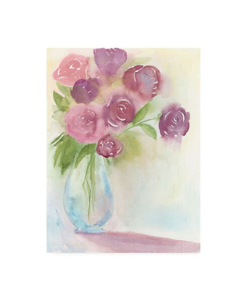 Grace Popp Glowing Bouquet II Canvas Art - 37" x 49"