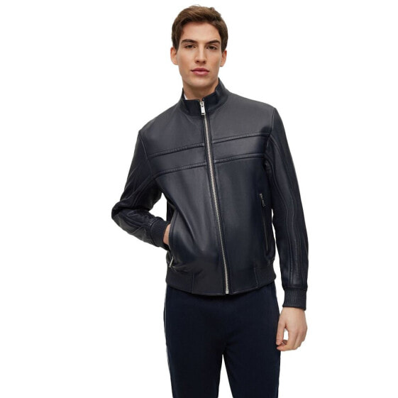 BOSS Magor Porche 10248368 leather jacket