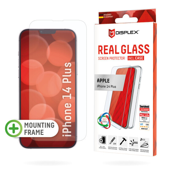 E.V.I. DISPLEX Real Glass+ Case Apple iPhone 14 Max 2022 6.7"