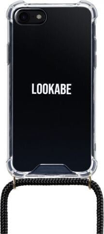 Lookabe LOOKABE Crossbody Phone Clear Case Black | iPhone 7 / 8