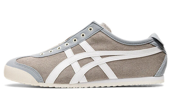 Кроссовки Onitsuka Tiger MEXICO 66 Slip-On серо-белые 1183A580-021