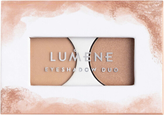 Lumene Bright Eyes Eyeshadow Duo Компактные тени для век