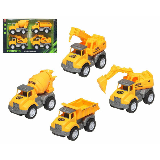Комплект мини-грузовичков BB Fun Жёлтый