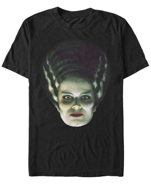 Universal Monsters Men's Frankenstein's Bride Big Face Short Sleeve T-Shirt