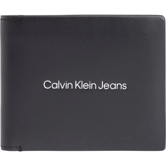 CALVIN KLEIN JEANS Logo Print Bifold W/Coin Wallet