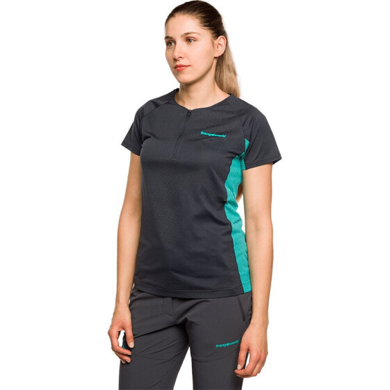 TRANGOWORLD Leit half zip short sleeve T-shirt