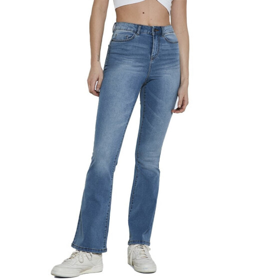 NOISY MAY Sallie Flare high waist jeans