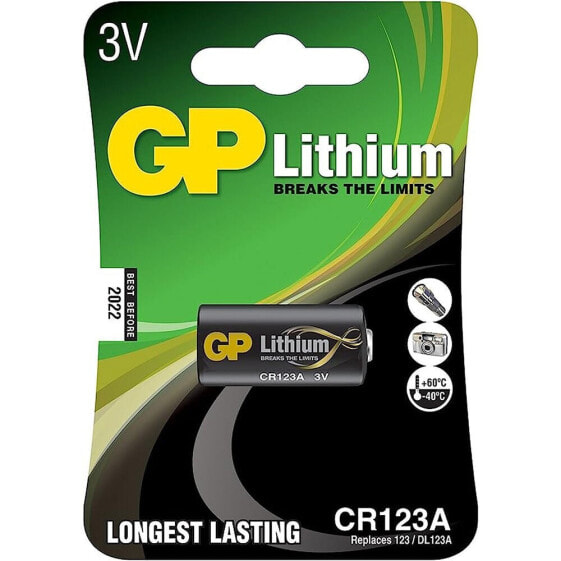 GP BATTERIES CR123A 3V Battery