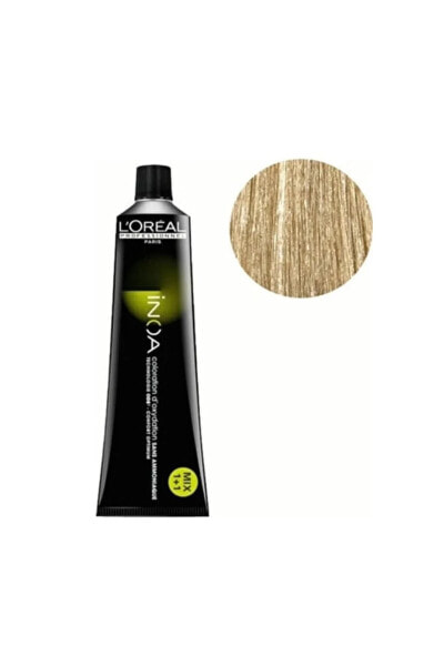 Inoa 9 Natural Blonde Yellow Defined Ammonia Free Oil Based Permament Hair Color Cream 60ml Keyk.*