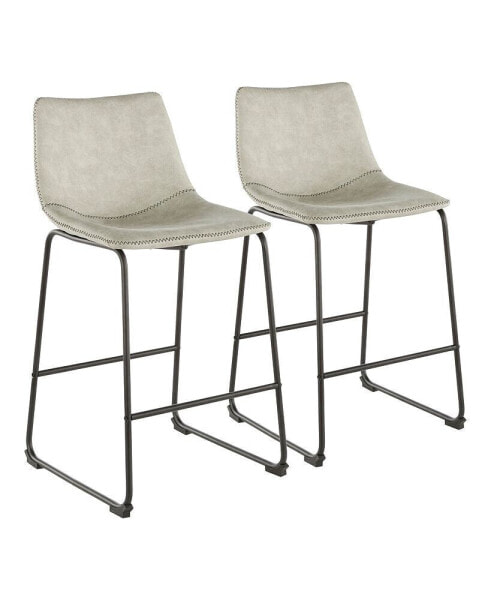 Duke Counter Stool, Set of 2