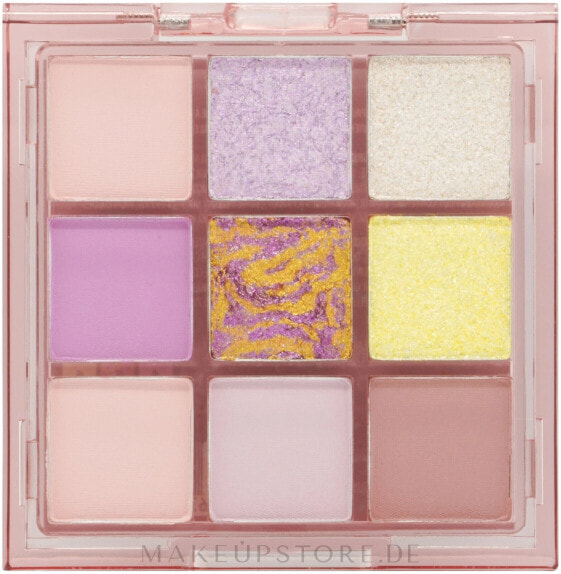 Lidschatten-Palette - W7 Soft Hues Pressed Pigment Palette Rose Quartz