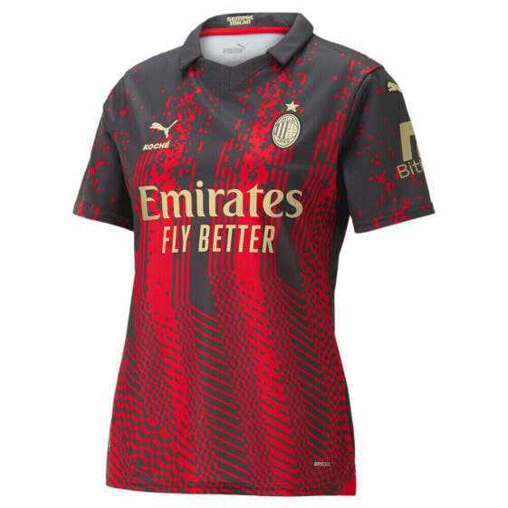 Puma Acm Collared Replica Jersey X Koche Womens Black, Red 77336301