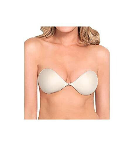 Fashion Forms 174174 Womens Backless Wire-free Adhesive Bra Solid Nude Size B