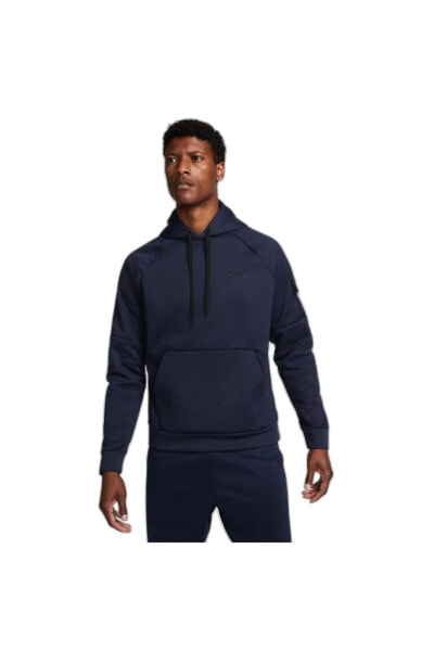 Kapüşonlu sweatshirt Nike Therma-Fit DQ4834-451
