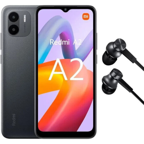 XIAOMI Redmi A2 64 GB Schwarz + Mi In-Ear-Kopfhrer Basic Schwarz