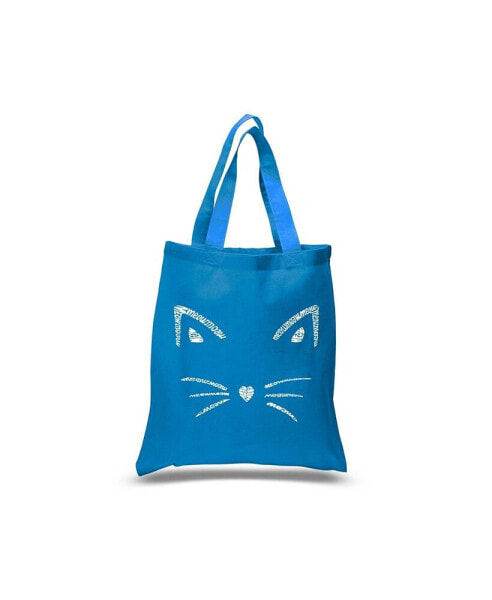 Whiskers - Small Word Art Tote Bag