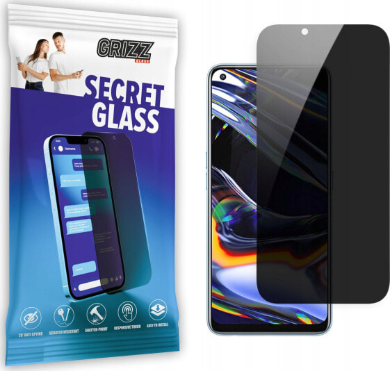 GrizzGlass Szkło prywatyzujące GrizzGlass SecretGlass Realme 9 Pro