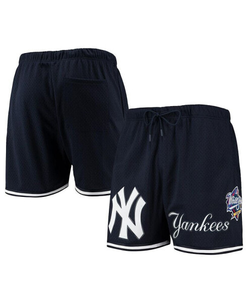 Men's Navy New York Yankees 1999 World Series Mesh Shorts