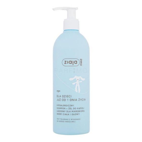 Ziaja Med Kids Hypoallergenic Shampoo + Bath Gel 400 ml duschgel für Kinder