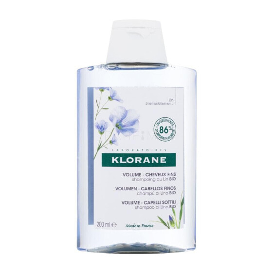 Klorane Organic Flax Volume 200 ml shampoo für Frauen