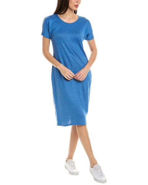 Majestic Filatures Linen-Blend T-Shirt Dress Women's