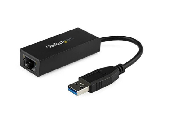 StarTech.com USB 3.0 to Gigabit Ethernet NIC Network Adapter - Wired - USB - Ethernet - 5000 Mbit/s