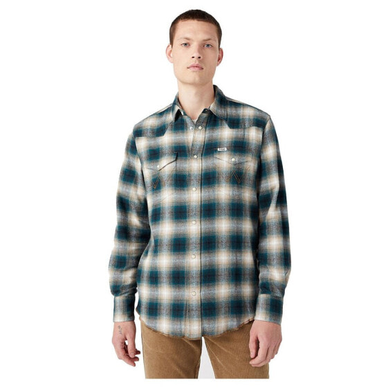 WRANGLER Western long sleeve shirt