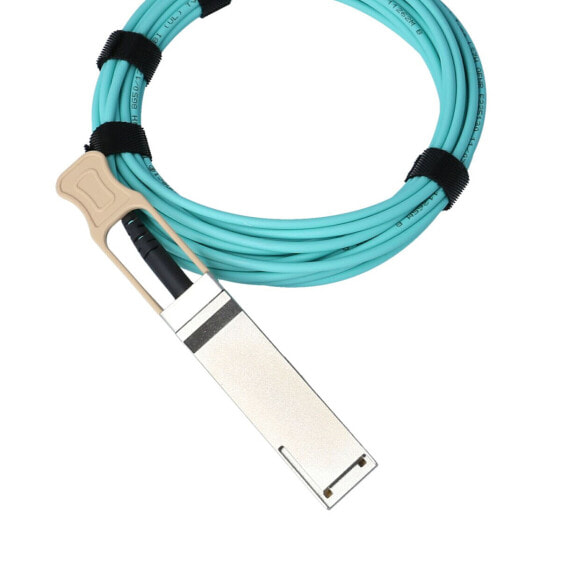 BlueOptics Q28-AOC-3M-IX-BO - 3 m - QSFP28 - QSFP28 - Male/Male - Turquoise - 100 Gbit/s