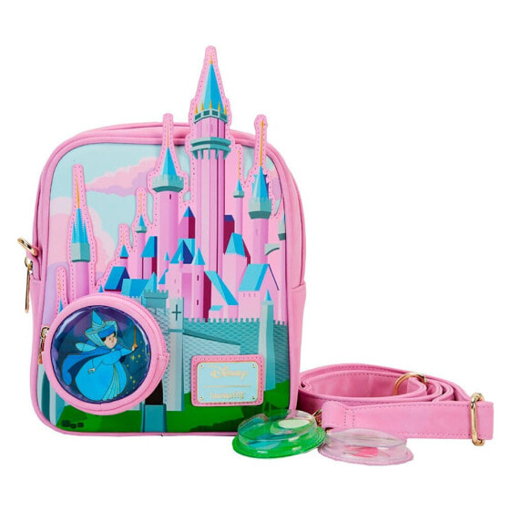 LOUNGEFLY Fairy Godmothers Sleeping Beauty Handbag