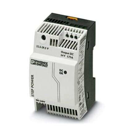 Phoenix Contact STEP-PS/ 1AC/24DC/1.75 - 100 - 240 V - Grey - -25 - 70 °C - -40 - 85 °C - 54 mm - 61 mm