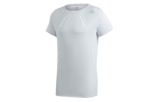 adidas 跑步运动短袖T恤 男款 符点灰 / Футболка Adidas T GF3221