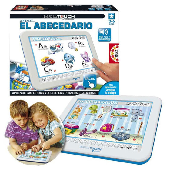 EDUCA BORRAS Educate Touch Junior Leark Albecedario Board Game
