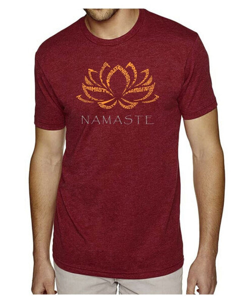 Men's Premium Word Art Namaste T-shirt