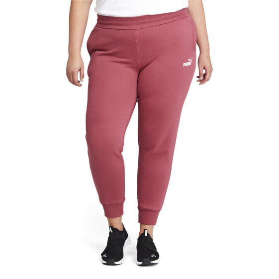Puma Ess Sweatpants Plus Womens Red Casual Athletic Bottoms 846867-25