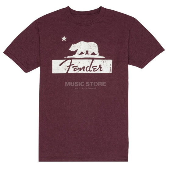 Fender Burgundy Bear T-Shirt S