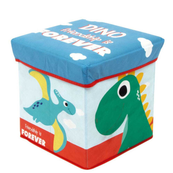 ZASKA 30x30x30 cm Dino Stool/Container