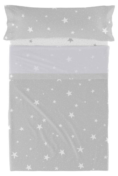 Постельное белье Basic LITTLE STAR GREY Bettlaken-Set