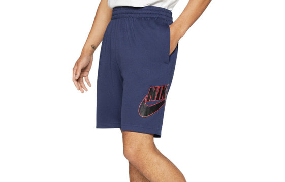 Шорты мужские Nike SB SUNDAY с принтом, цвет глубокая индиго.