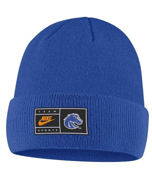 Men's Royal Boise State Broncos Utility Cuffed Knit Hat