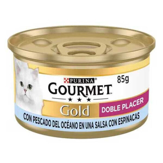 PURINA Gourmet Gold Double Delight With Fish And Spinach 24x85g Cat Food