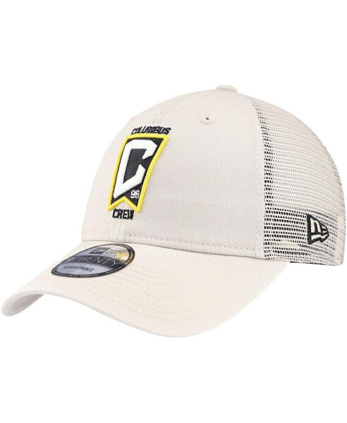 Men's Tan Columbus Crew Game Day 9Twenty Adjustable Trucker Hat