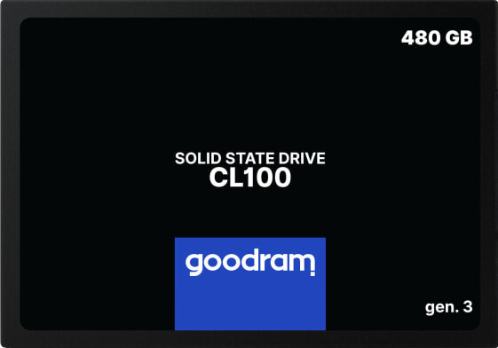 SSD GoodRam CL100 gen.3 - 480 GB - 2.5" - 540 MB/s - 6 Gbit/s