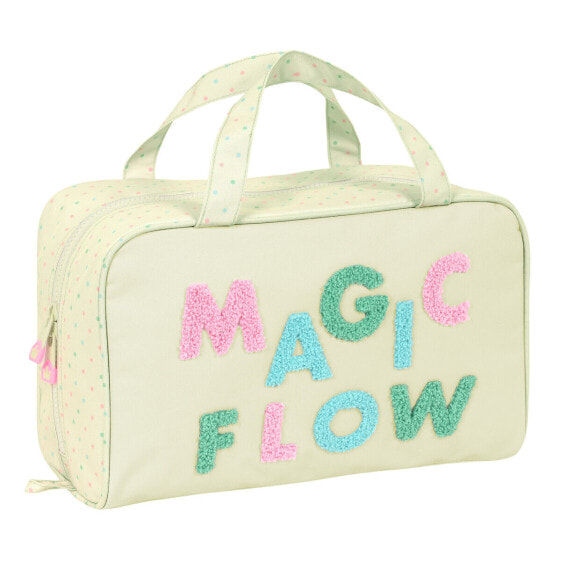 Школьная косметичка Glow Lab Magic flow Beige (31 x 14 x 19 см)