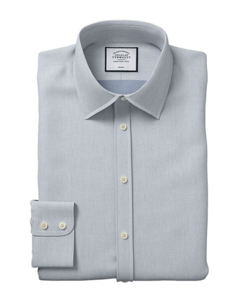 Футболка мужская Charles Tyrwhitt Non-Iron Micro Diamond Shirt