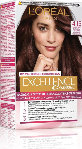 Краска для волос L'Oreal Paris Excellence Creme 4.15 Морозный бурый