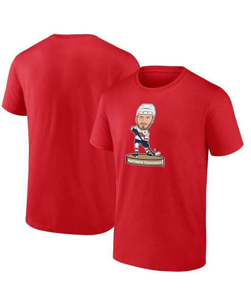 Men's Matthew Tkachuk Red Florida Panthers Player Bobblehead T-Shirt