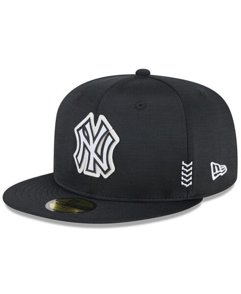 Men's Black New York Yankees 2024 Clubhouse 59FIFTY Fitted Hat