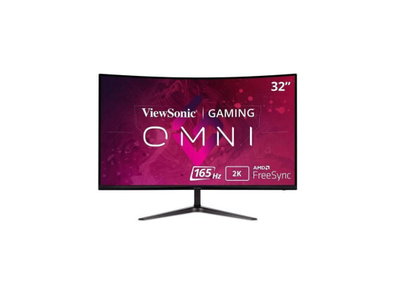 ViewSonic OMNI VX3218C-2K 31.5" WQHD Curved Screen LED Gaming LCD Monitor - 16:9