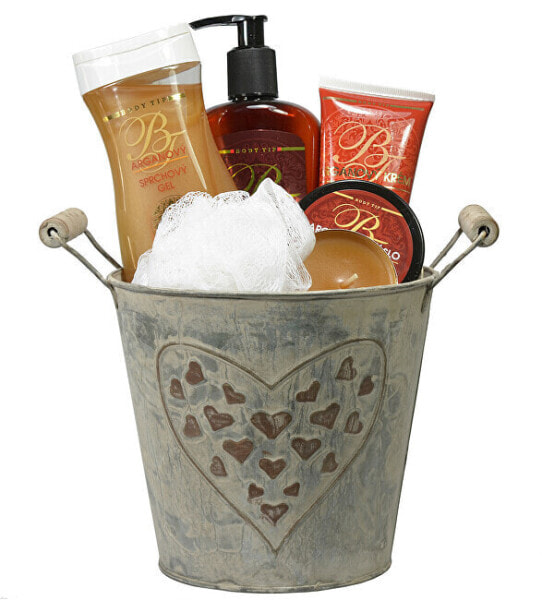 Argan BIO gift package in a decorative tin package